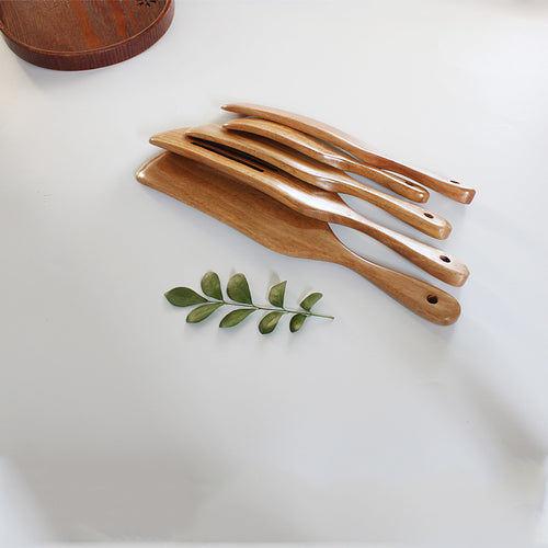American Acacia Wood Salad Spoon 5-piece Set