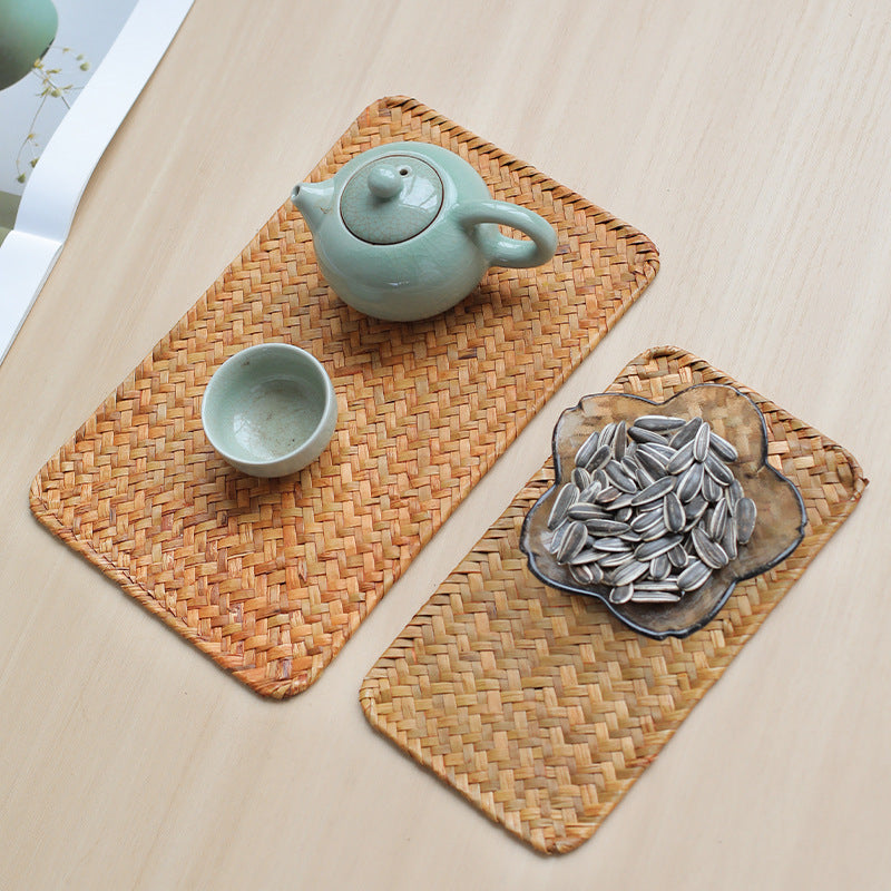 Seaweed-Woven Anti-Slip Placemats